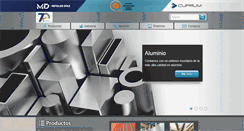 Desktop Screenshot of metalesdiaz.com